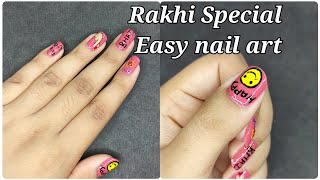 Rakshabandhan special nail art design #nailart #video