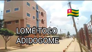 Let's take a tour inside Adidogome// Lomé Togo// Togo Vlog