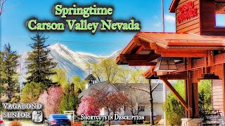 Nevada: Beautiful Carson Valley | Side Trip Lake Tahoe - Zephyr Cove | Rte 50 Spooner Pass