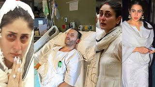 Saif Ali Khan admitted to Hospital after Kareena Kapoor left Pataudi House