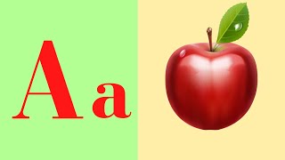 A for Apple | Alphabet ABC Songs | Phonics Song - 3D ABC Songs & Rhymes for Children