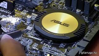 Asus Z97 A циклическая перезагрузка  Ремонтируем