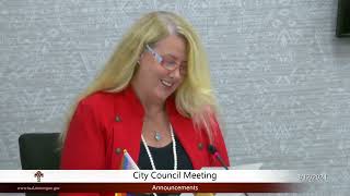 City Council Meeting - August 12, 2024