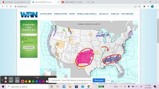 Huge Warm up in the Eastern and Southern United States!