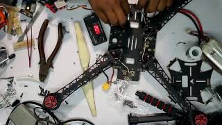 dji s500 with naza v2 assembling part 2