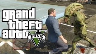 KILLING ALIENS IN  GTA 5