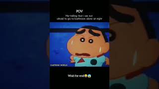 Shinchan_raatsasan bgm_cartoon world channel_horror memes😨