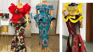 Latest Stunning Ankara styles for ladies; African Ankara 2024