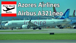 Azores Airlines Airbus A321neo *CS-TSI* landing at Lisbon Airport