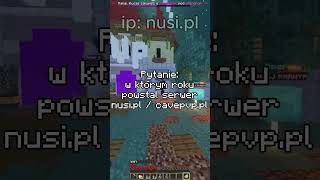 NUSI.PL - Mega quiz o nagrody! #shorts #skypvp #minecraftserwer #minecraft #serwerminecraft #shorts