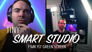 diy SMART STUDIO Tour ✦ Projection Background ✦ Lighting Presets