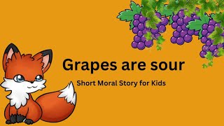 The Fox and The Grapes |Moral Story|Kids Stories|Learn with Fun|Little Tales|Short Story