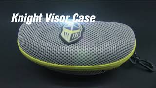 EVA Case with Carabiner - Knight Visor Accessory for Glasses