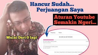 Youtube Makin Sulit, Channel Youtube Saya Dismonetisasi