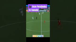 🎥 Enzo Fernández vs Canada... #football #footballshorts #premierleague #chelsea #youtube #youtuber