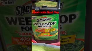 Trying Spectracide Weed Stop .. Results in 5 hours ?