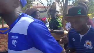 AFC LEOPARDS ALL TIME FANS ARRIVING AT KASARANI LEAD BY GADAA CREW🎤🥁🍗🥁