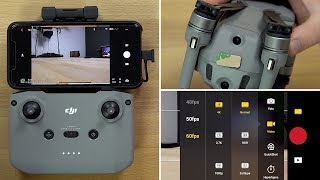 DJI Mavic Air 2 – Einrichten, Fly App & empfohlene Position des Drohnen Kennzeichen // DEUTSCH