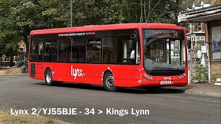 Lynx 2 Optare Tempo (Allison/€3) YJ55BJE