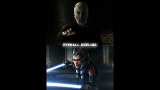 Count Dooku vs Ahsoka Tano