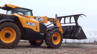 (SCR) Mieszanie paszy dla bydła - JCB 527-58 AGRI nowy nabytek