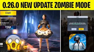 PUBG MOBILE LITE 0.26.0 UPDATE RELEASE DATE NEW LOBBY ZOMBIE MODE 😱 HELLOWEEN UPDATE