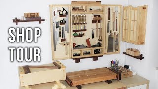 Shop Tour - Small Woodshop in Apartment