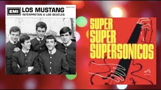 Los Mustang.  ¡Socorro! Help! 1965 Vs  Los Supersonicos. Help  Auxilio  Año 1966