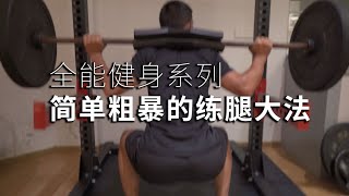 简单粗暴的练腿大法【全能健身系列】