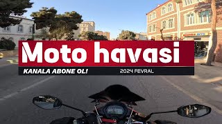 Moto sürmək üçün əla bir gün #motovlog #ilyasmotovlog #haojue  #baku