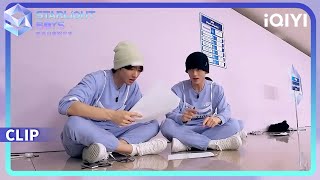 CLIP：梁彤华陪翟浚安练习说唱，帮助他找回自信 | Starlight Boys 星光闪耀的少年 | iQIYI综艺