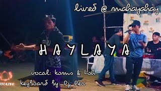 HAYLAYA PANGALAYAN | lived @ mahayahay basilan, vocal toh & koms CMG. | tausug pangalay