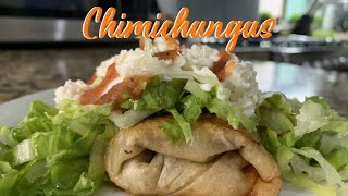 Hoy cocinamos unas deliciosas #chimichangas 🌯🌯🌯 !!!!  #claritadefeña #mexicanfood #comidamexicana