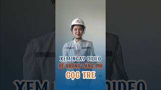 Xem ngay video để không lãng phí số lượng lớn cọc tre gia cố mà không có tác dụng gì #bietthu #trend