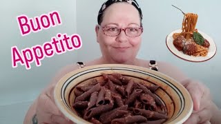 MUKBANG: PASTA SCOTTI VENERE CON POMODORO 🍅