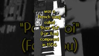 The original tune of Feelings by French song called "Pour Toi" #Shorts #VideoShorts #ViralVideo