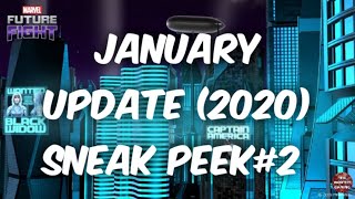 [Marvel Future Fight] January Update(2020) sneak peek#2|| Captain America, Black Widow and Ironman?