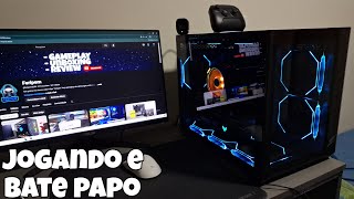 LIVE ON - RYZEN 7 7700 + RTX 3070 JOGANDO e BATE PAPO #139