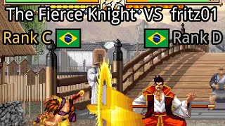 Samurai Shodown V Special: The Fierce Knight (BR, Rank C)  vs fritz01 (BR, Rank D)