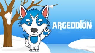 Argeddion Media Character & Logo