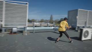 Outdoor Parkour- Flips & Tumbles