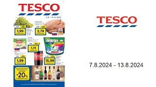 TESCO leták (SK) - 7.8.2024 - 13.8.2024