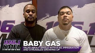 Baby Gas Talks Single With E-40, Immigration, And His Struggles Growing Up