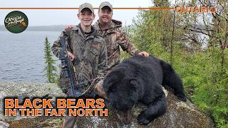 Father-Son Hunt for Giant Black Bear | Canada in the Rough