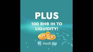 #HODL Token Has Now Airdropped 100 BNB Into The Pool