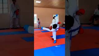 Amazing back ippon 😍🤩 #karate #worldkarate #karatematch #kick