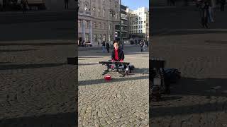 Вуличний Музикант! Street musician, Prague!