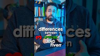 3 Differences between FIVERR and UPWORK  #upworktips  #upwork #fiverr