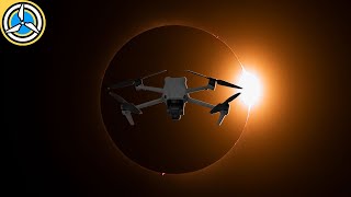 Montreal Total Solar Eclipse 2024 - Drone Video