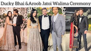 Ducky Bhai Walima Vlog complete video #duckybhaiwalima #aroobijatoi #duckybhaiwedding